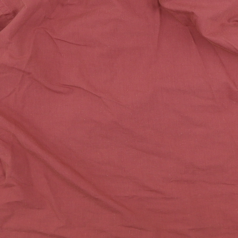 london road  Mens Red    Button-Up Size 16