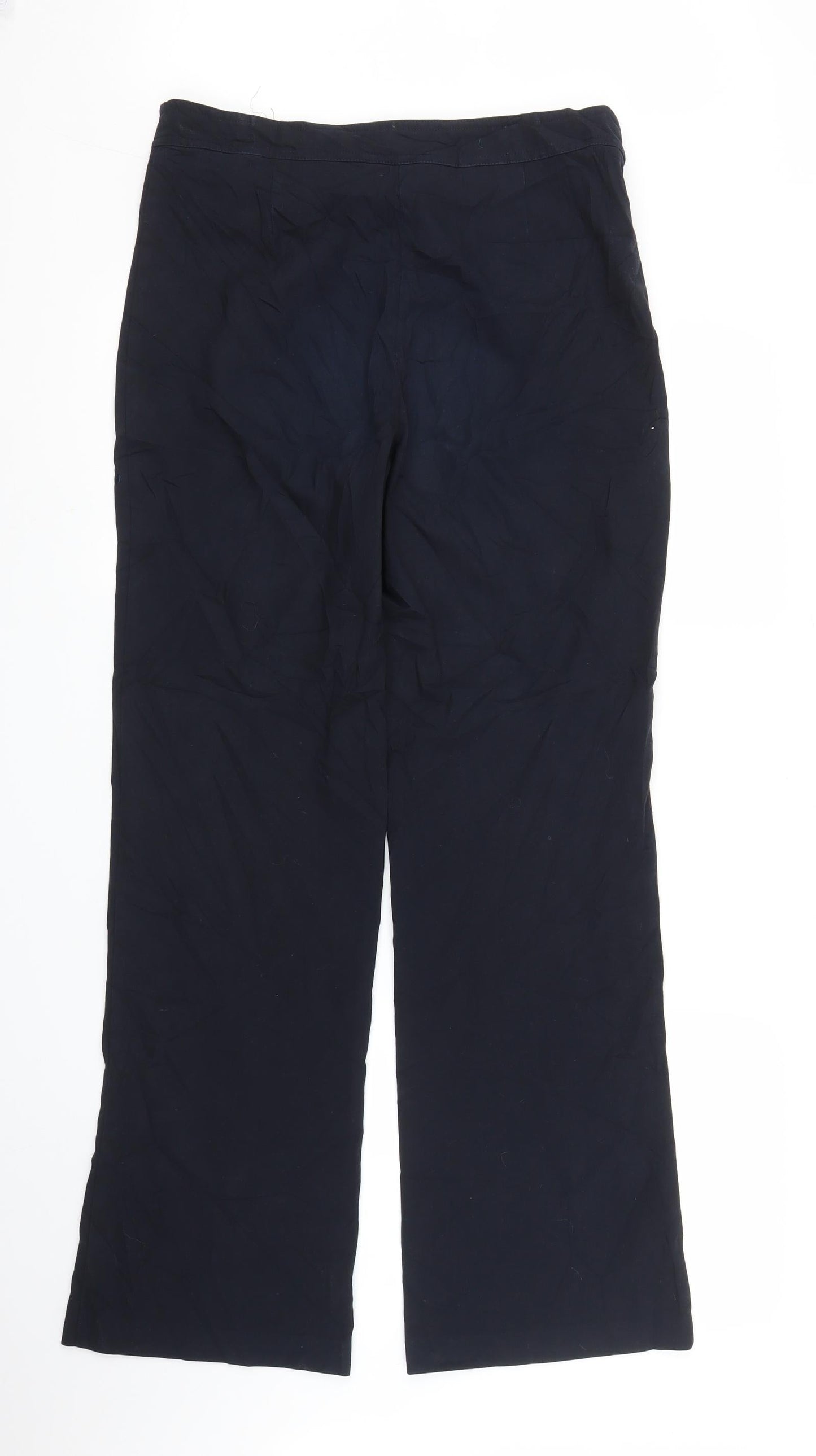 David Luke Mens Blue   Trousers  Size 29 in L30 in