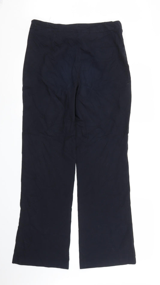 David Luke Mens Blue   Trousers  Size 29 in L30 in