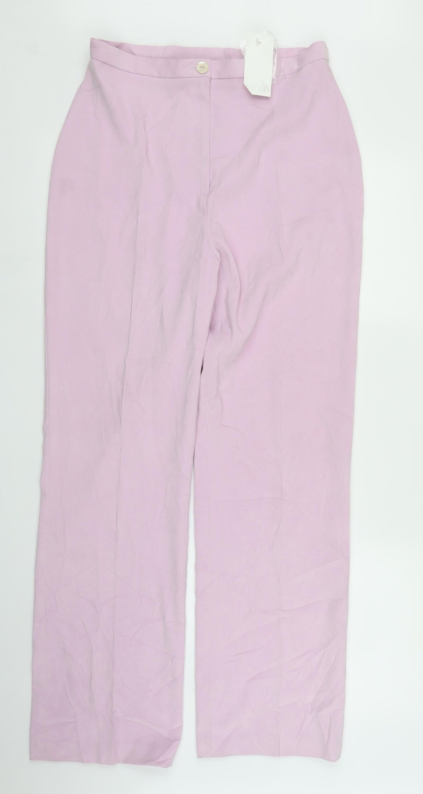 Wallis Womens Purple   Trousers  Size 14 L30 in