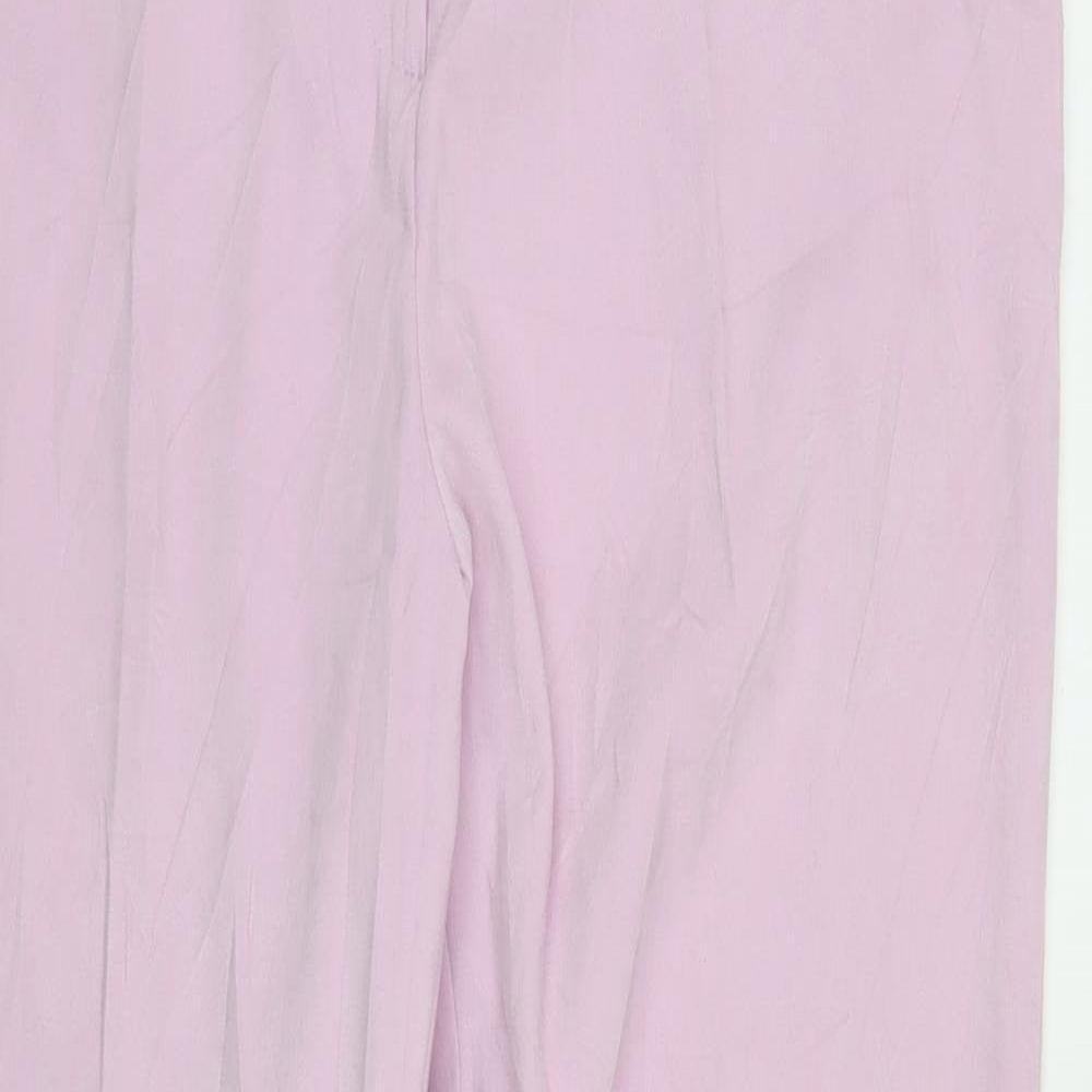 Wallis Womens Purple   Trousers  Size 14 L30 in