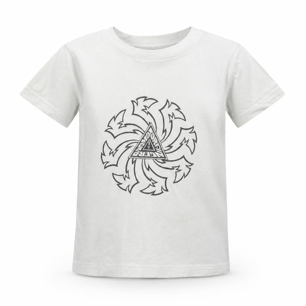 Rabbit Skins Boys White   Basic T-Shirt Size 2 Years