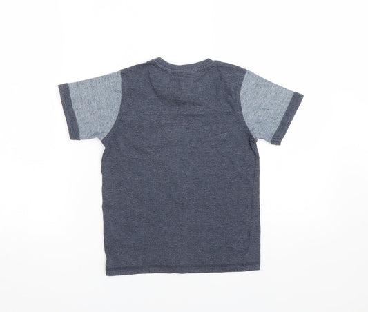 George Boys Grey   Basic T-Shirt Size 5-6 Years