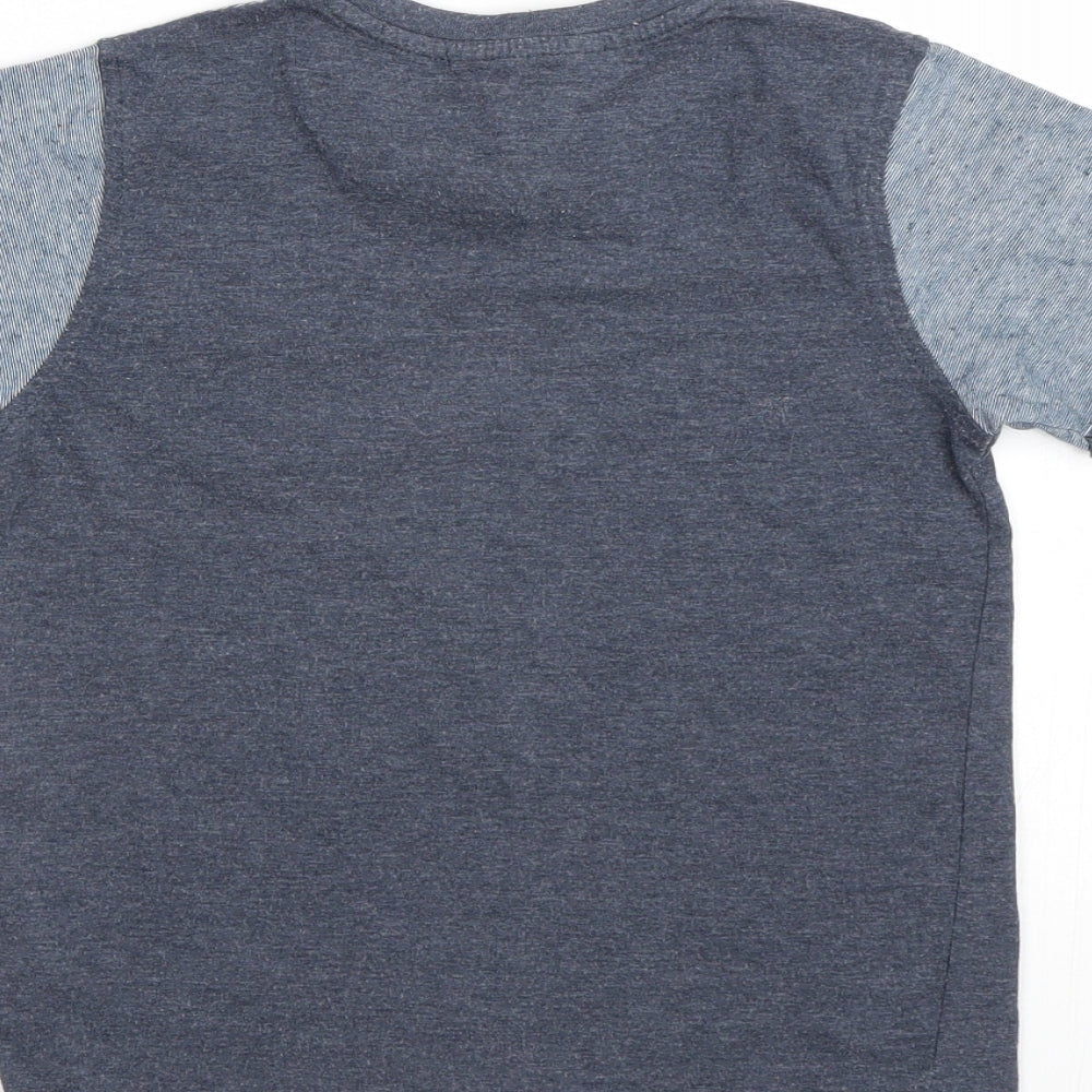 George Boys Grey   Basic T-Shirt Size 5-6 Years