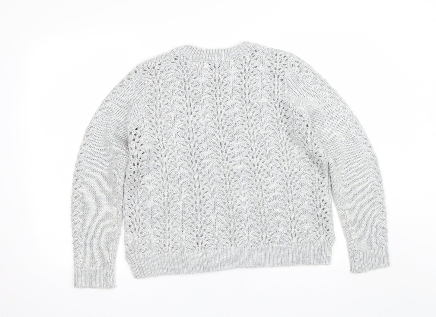 Papaya Womens Grey   Pullover Jumper Size M