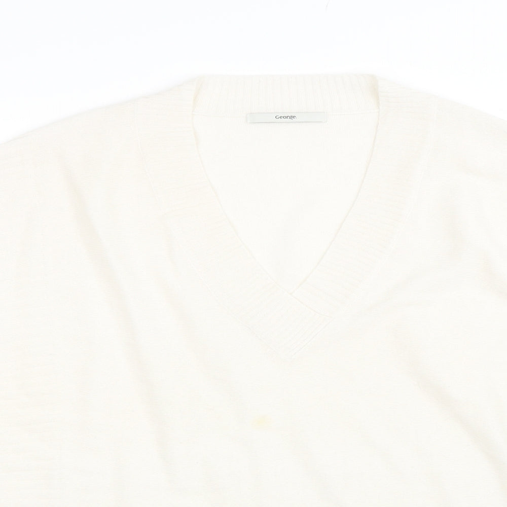 George Womens Beige   Pullover Jumper Size L
