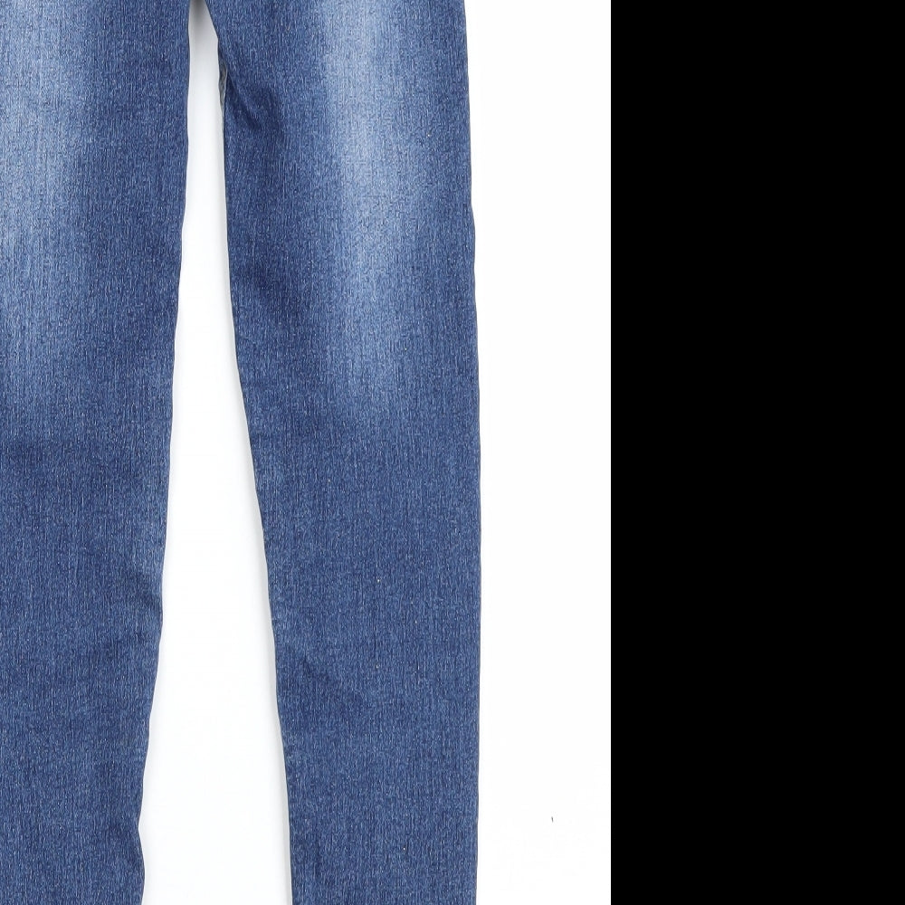 Candy Couture Girls Blue  Denim Skinny Jeans Size 9 Years
