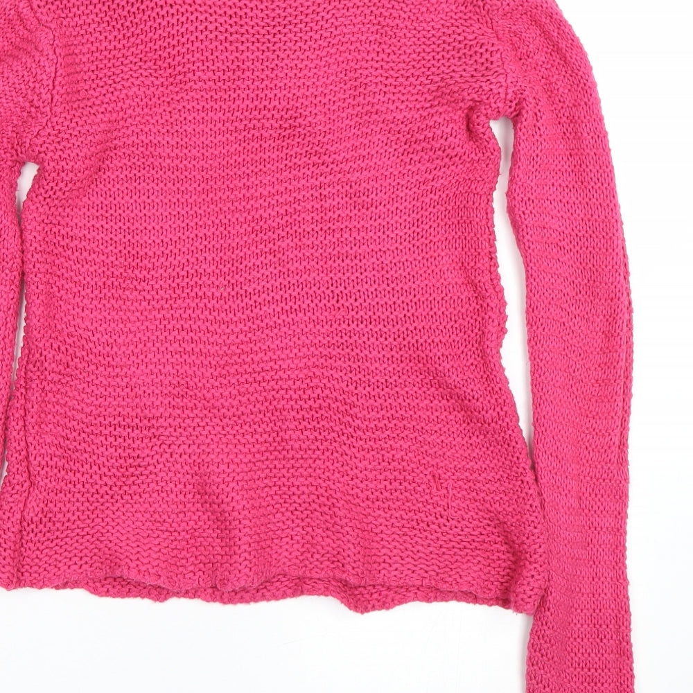 St Bernard Girls Pink   Pullover Jumper Size 9 Years