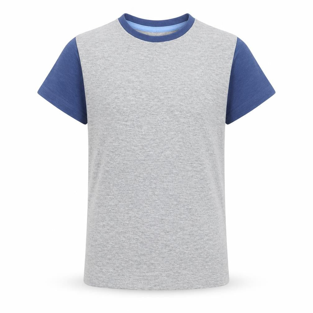 Marks and Spencer Boys Grey   Basic T-Shirt Size 5-6 Years