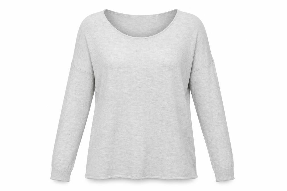 Front view of Only women’s grey jumper, size M