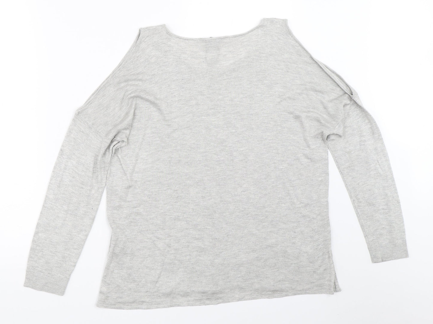 Only Womens Grey   Pullover Jumper Size M