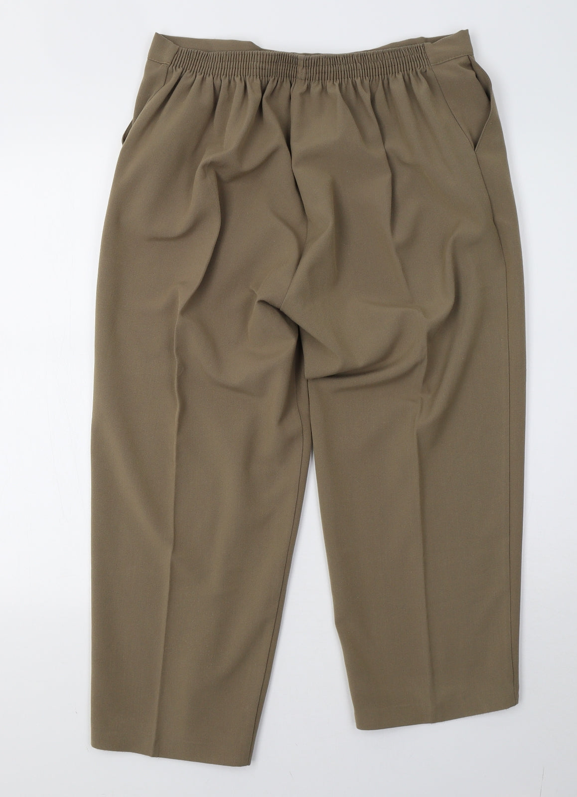 classic image Womens Brown   Trousers  Size 14 L25 in