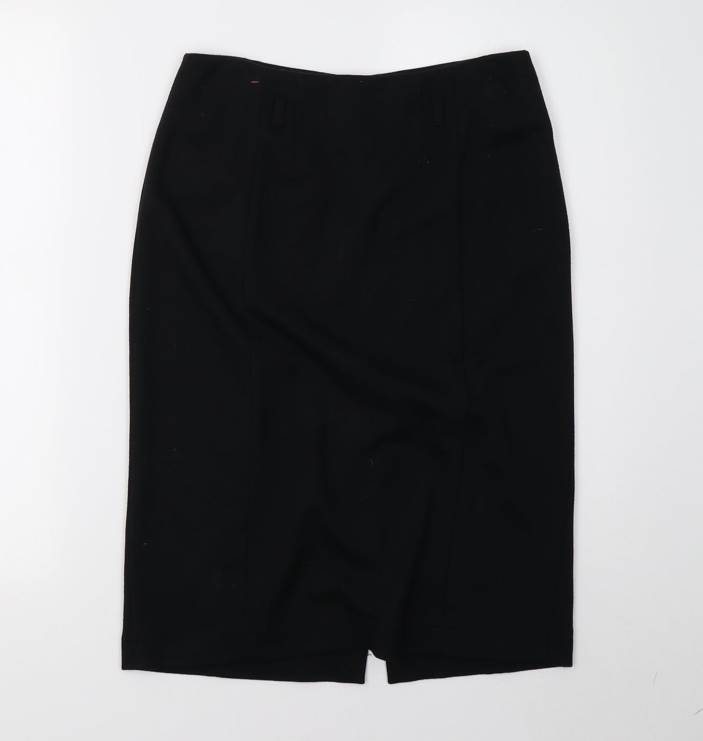 Oui Womens Black   A-Line Skirt Size 10