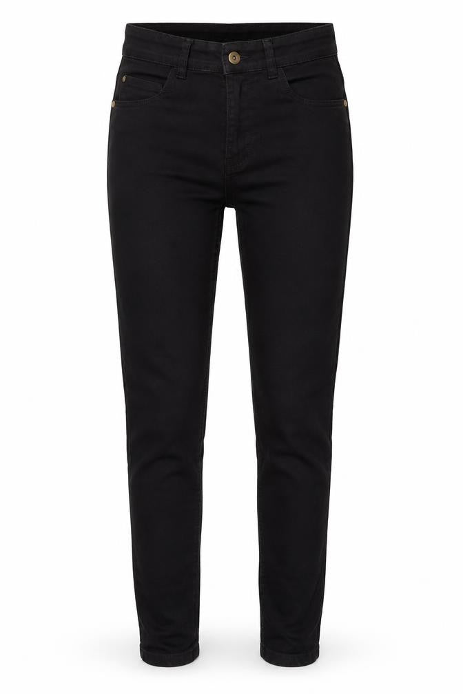Boohoo Womens Black  Denim Skinny Jeans Size 6 L28 in