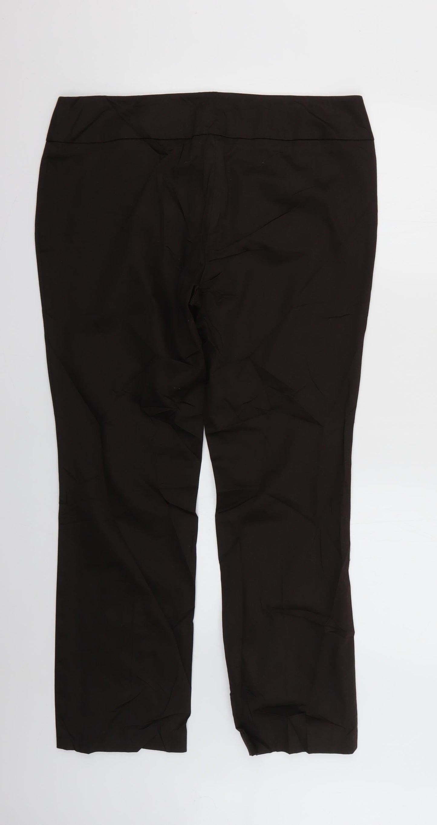 Principles Womens Brown   Trousers  Size 14 L27 in
