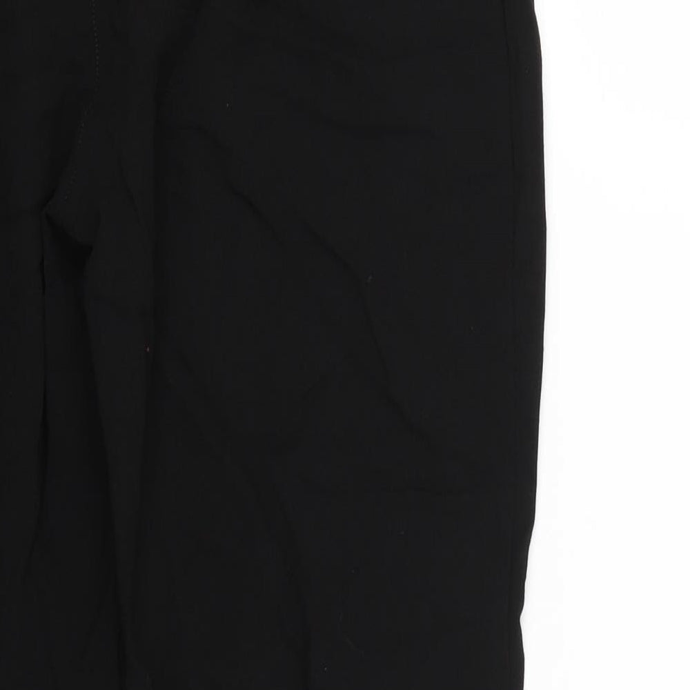 Boohoo Womens Black   Trousers  Size 12 L24 in