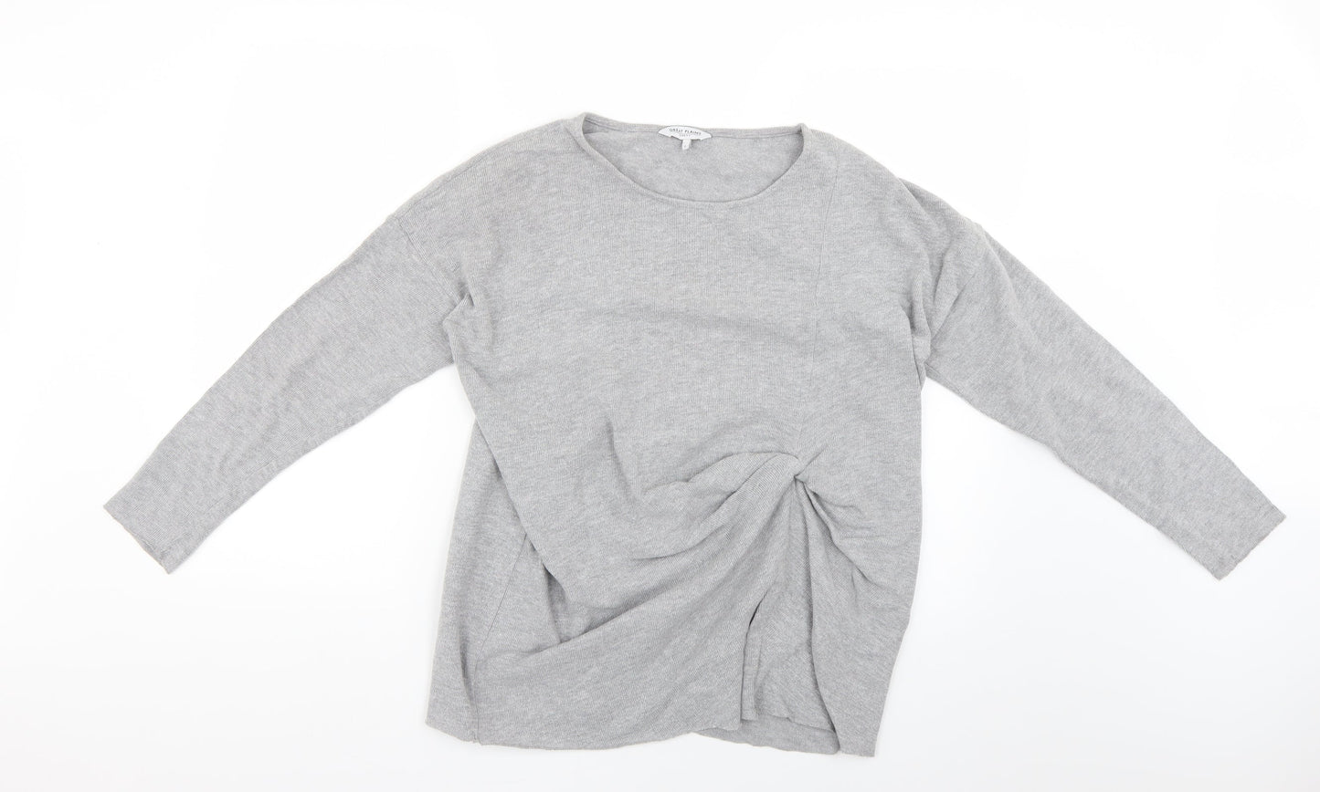 great plains Womens Grey   Pullover Jumper Size L
