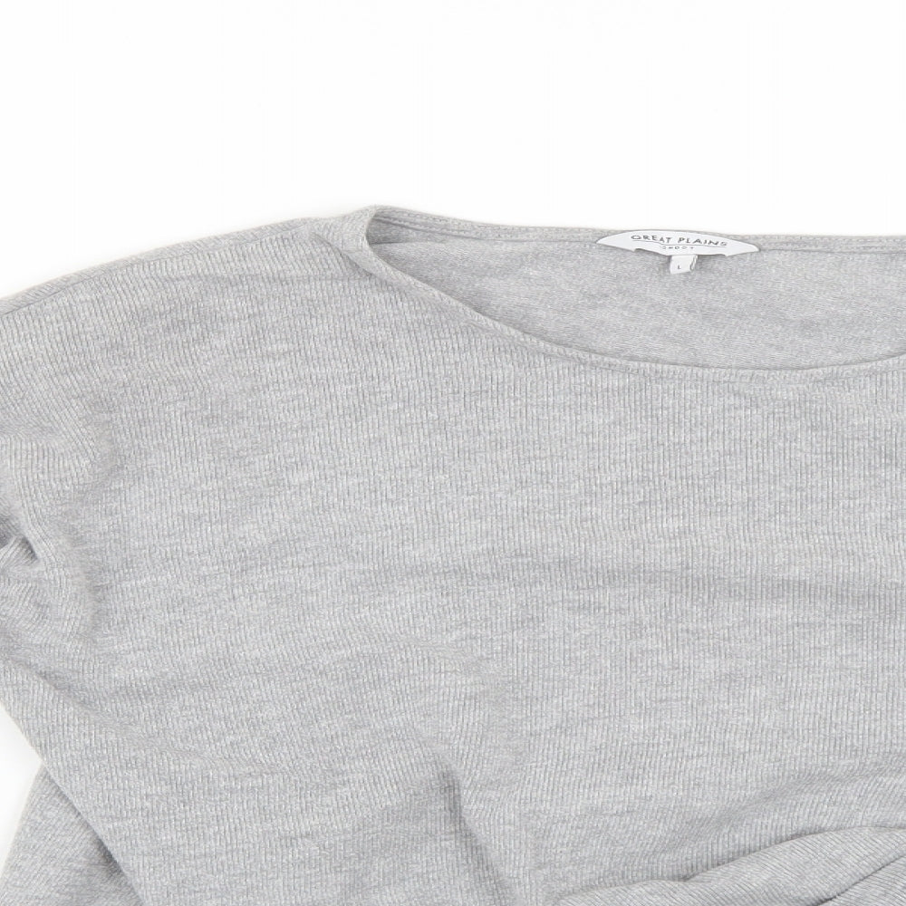 great plains Womens Grey   Pullover Jumper Size L