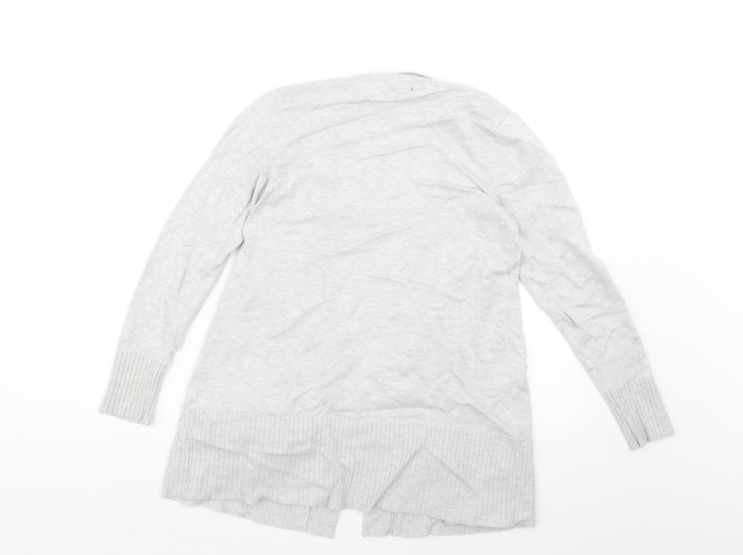 M&Co Womens Grey   Cardigan Jumper Size 10