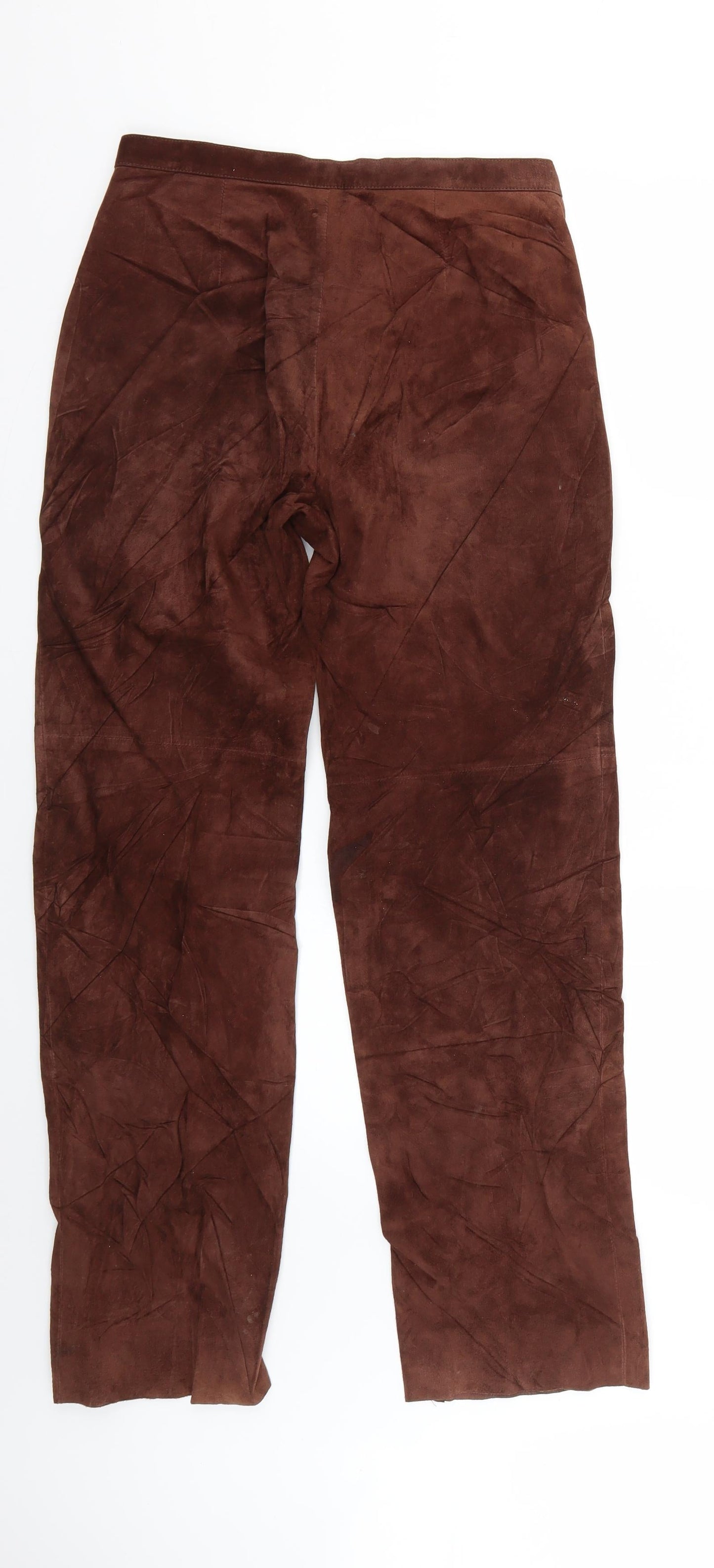 Marks and Spencer Womens Brown   Trousers  Size 10 L28 in