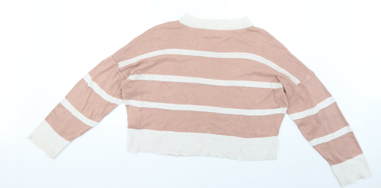 Atmosphere Womens Multicoloured Striped  Pullover Jumper Size 14