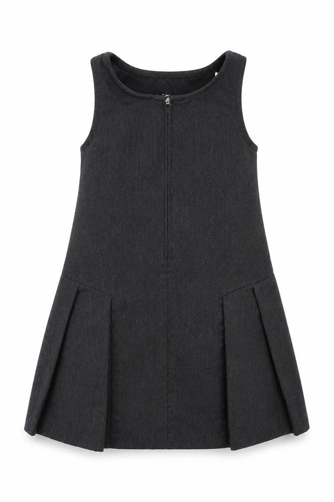 TU Girls Grey   A-Line  Size 4 Years