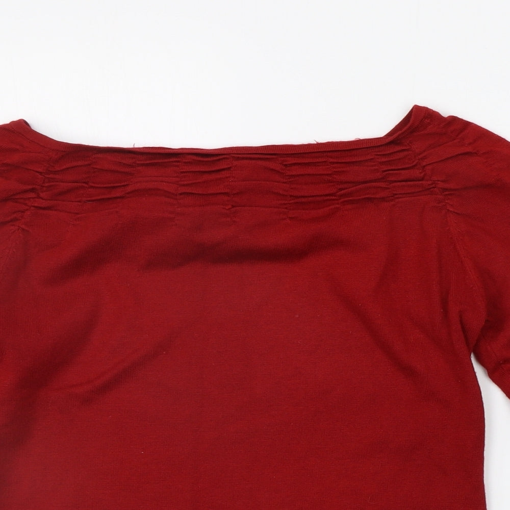 For Women Womens Red   Pullover Jumper Size 16