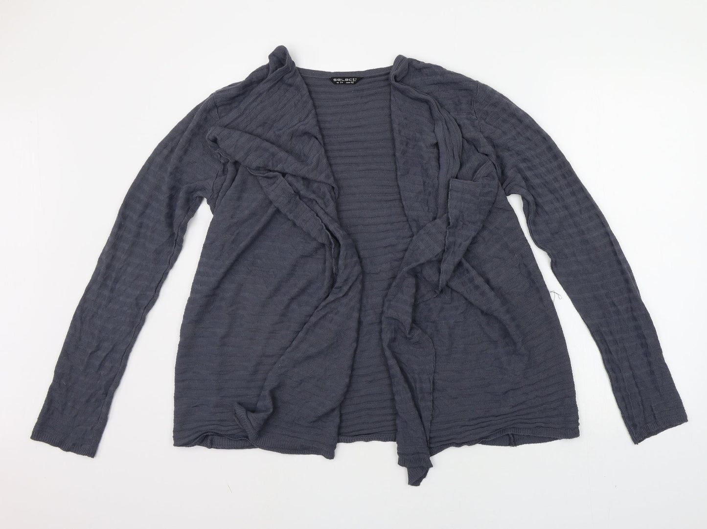 Select Womens Grey   Cardigan Jumper Size 14