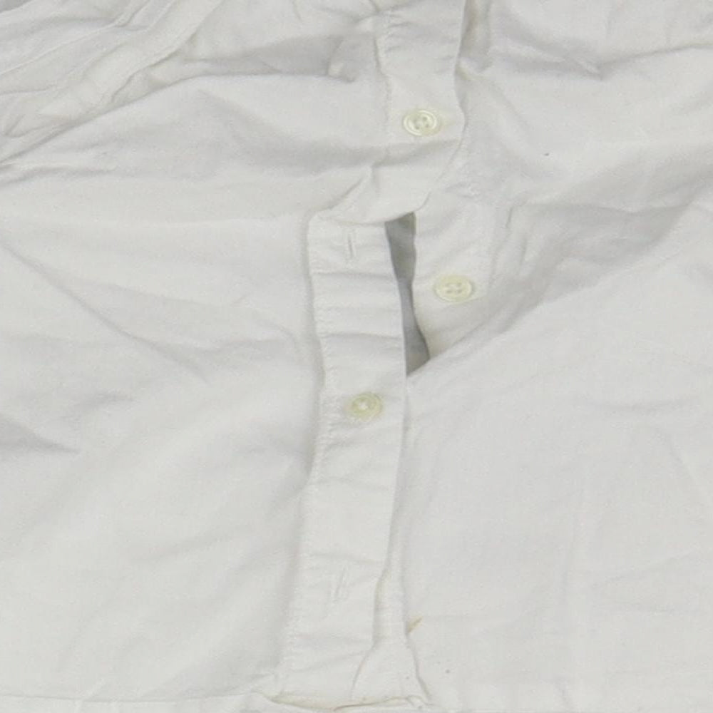 Marks and Spencer Baby White   Basic Button-Up Size 9-12 Months