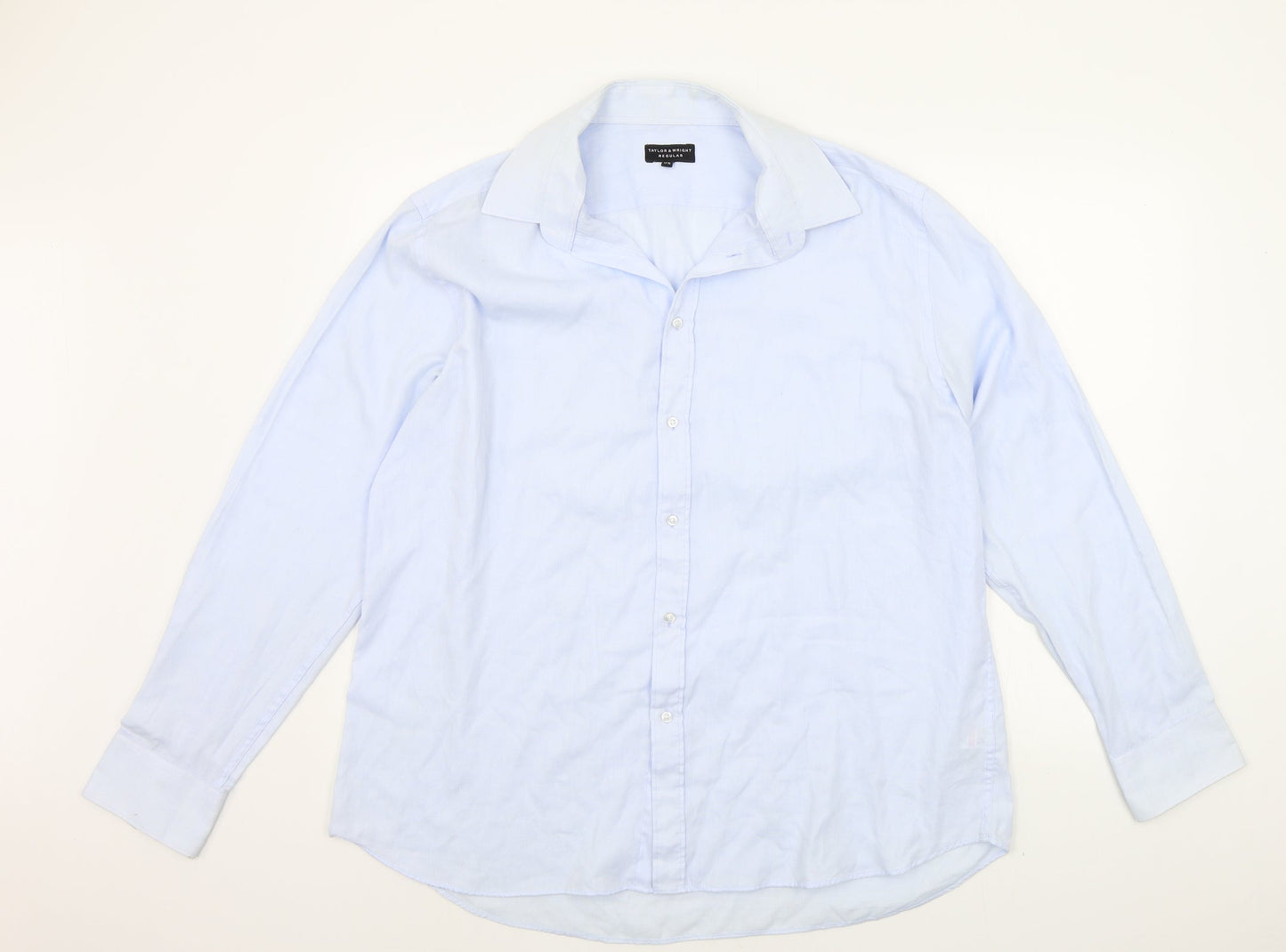 Matalan Mens Blue    Button-Up Size 17.5