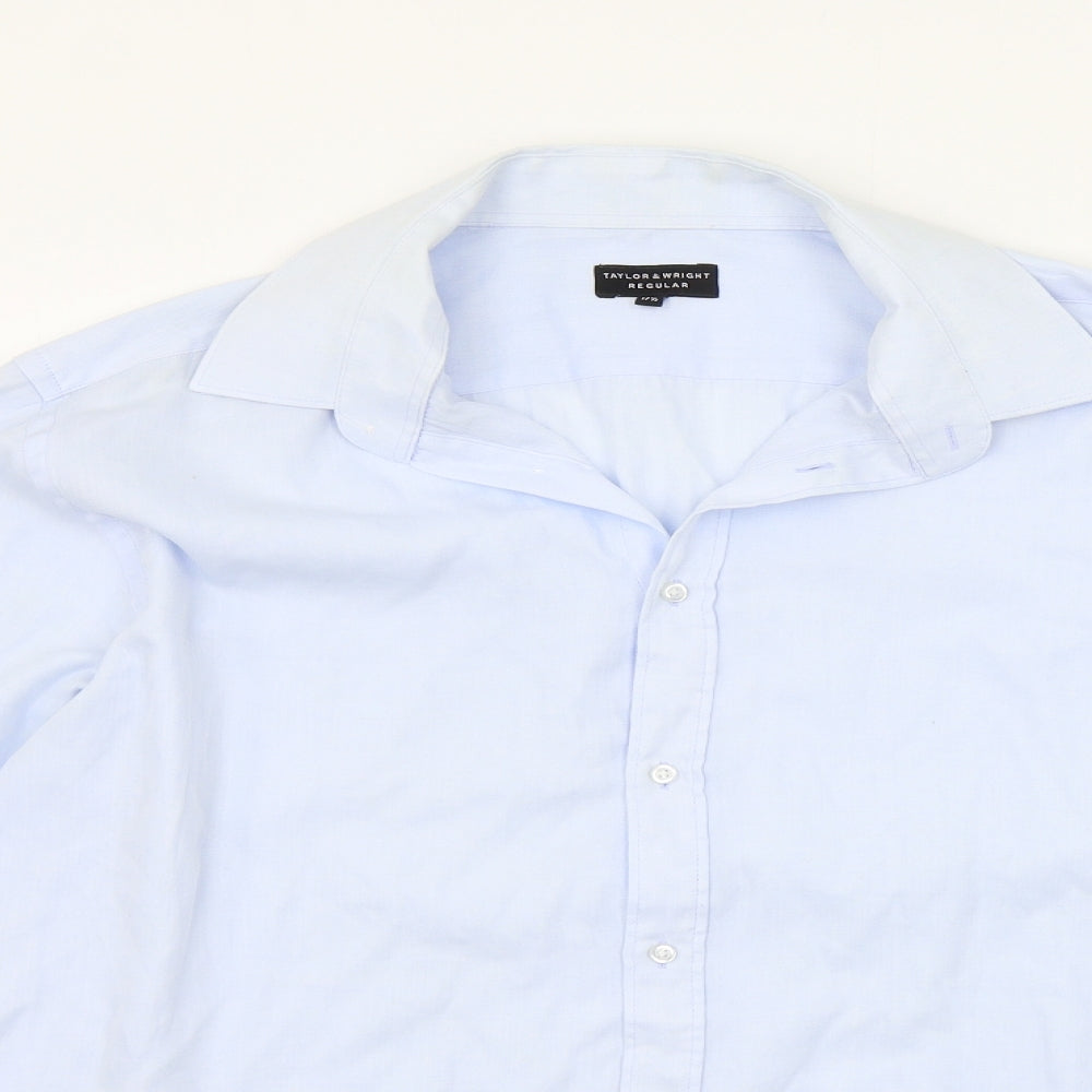 Matalan Mens Blue    Button-Up Size 17.5