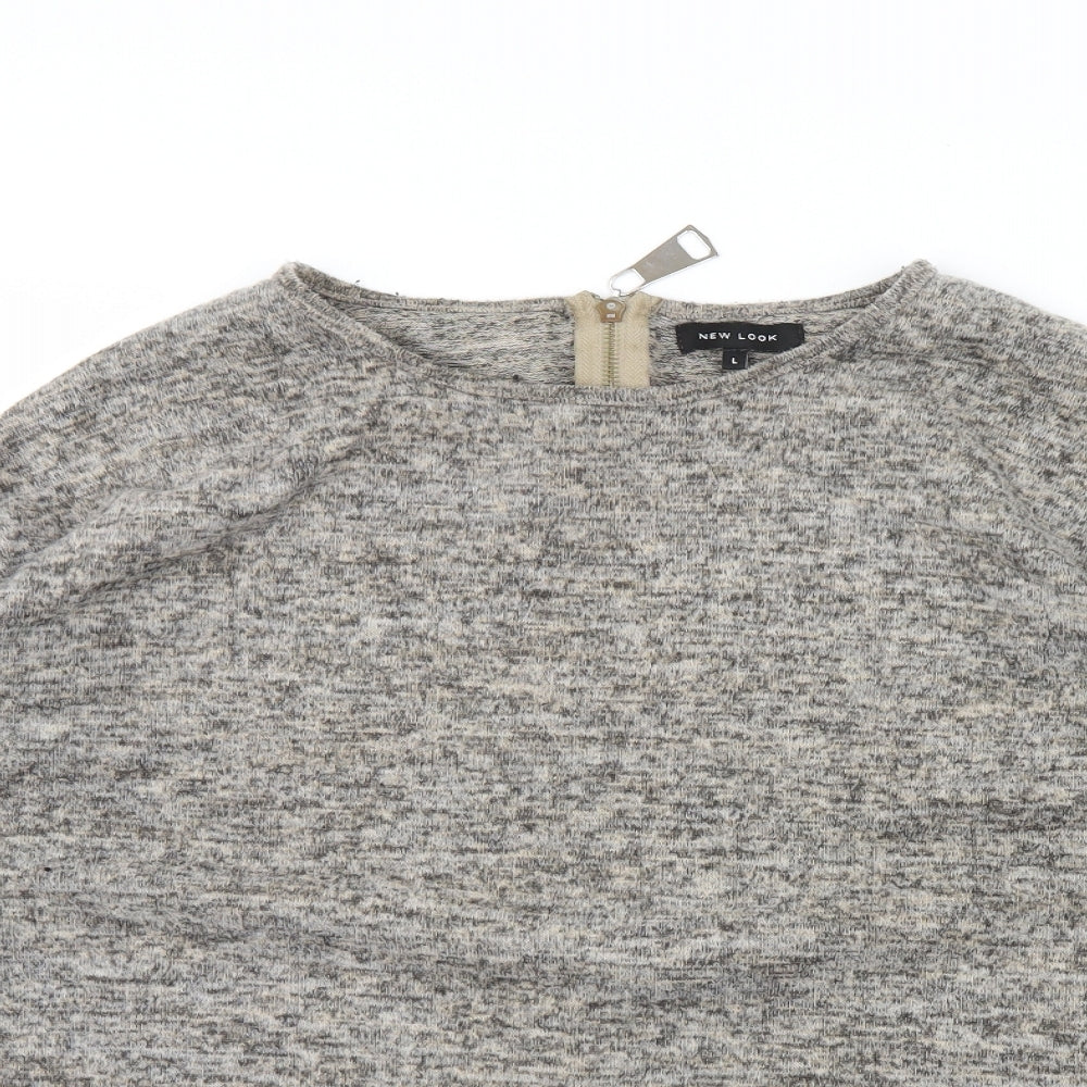 New Look Womens Beige   Pullover Jumper Size L