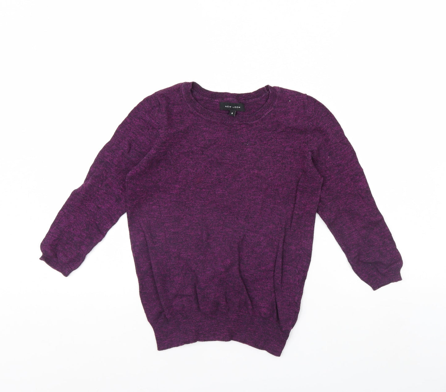 New Look Womens Purple   Pullover Jumper Size 6