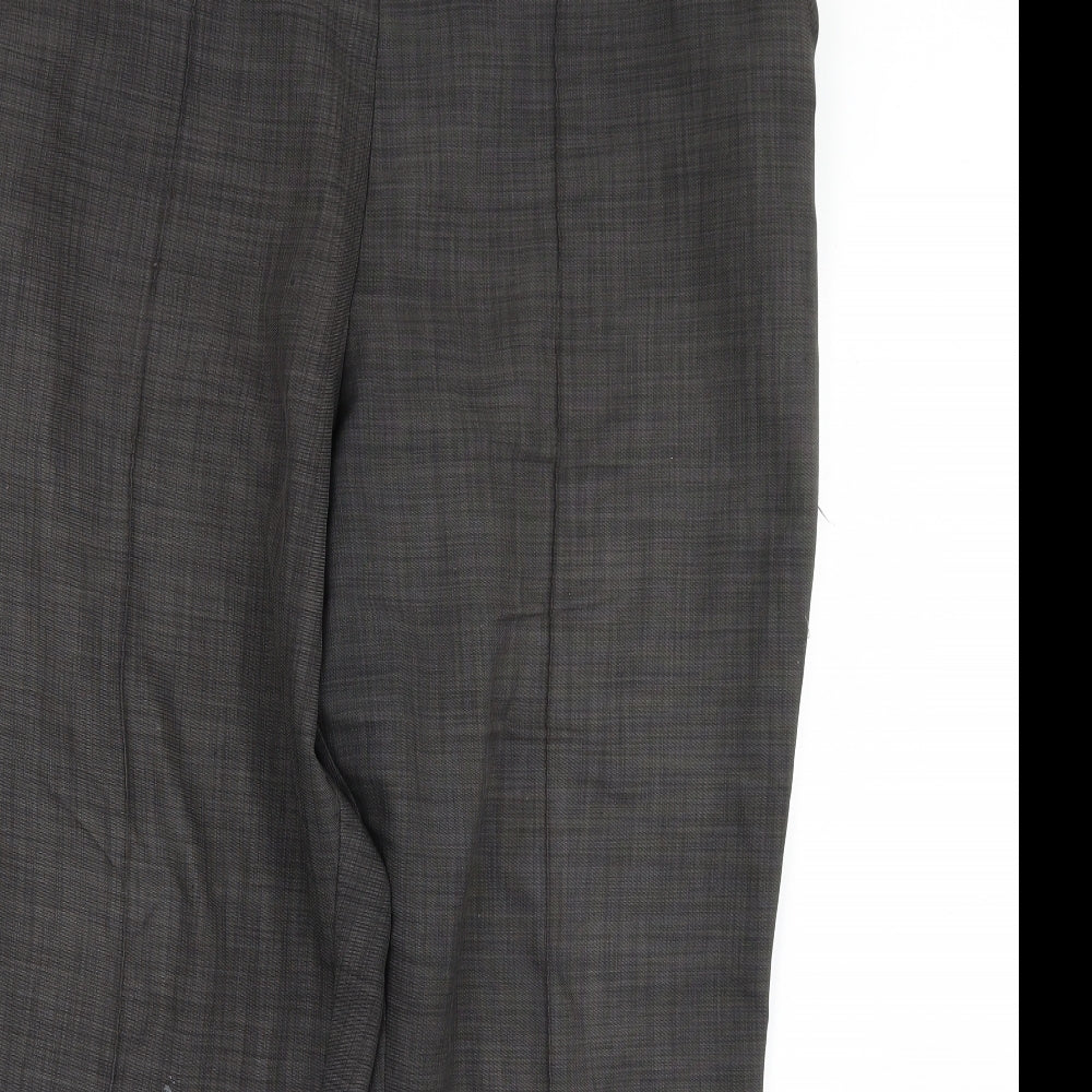 m&s Womens Grey   Trousers  Size 18 L30 in