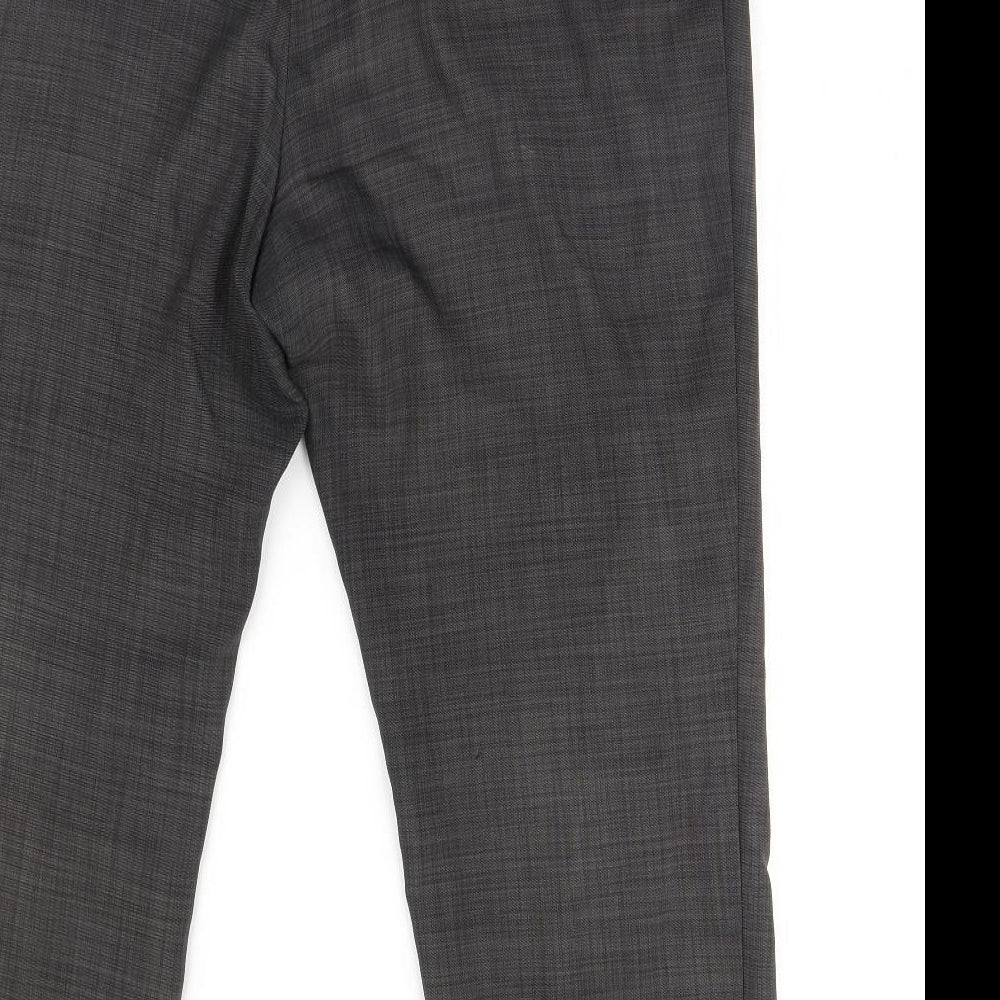 m&s Womens Grey   Trousers  Size 18 L30 in
