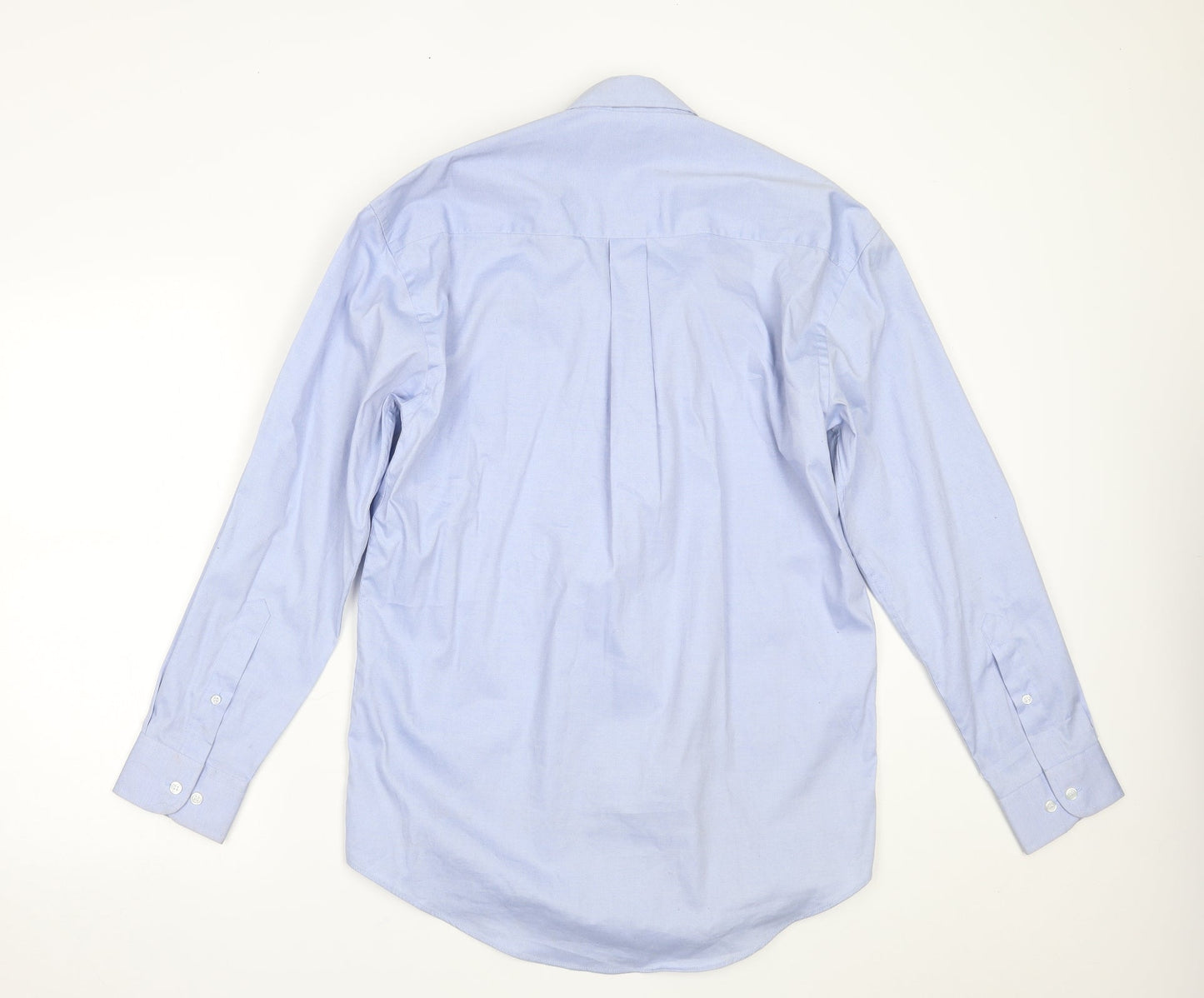 Kustom Kit Mens Blue    Button-Up Size 15