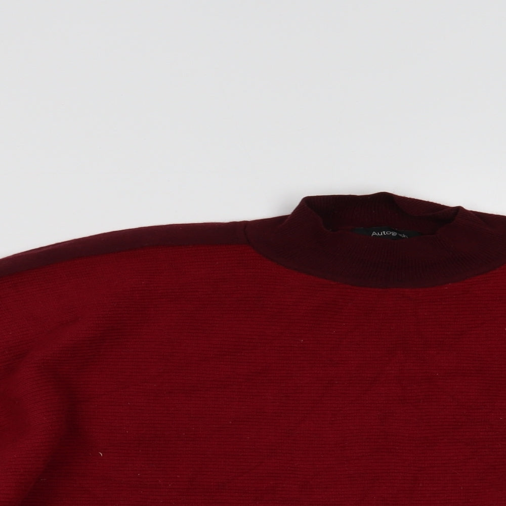 Marks and Spencer Womens Red   Basic Blouse Size 12