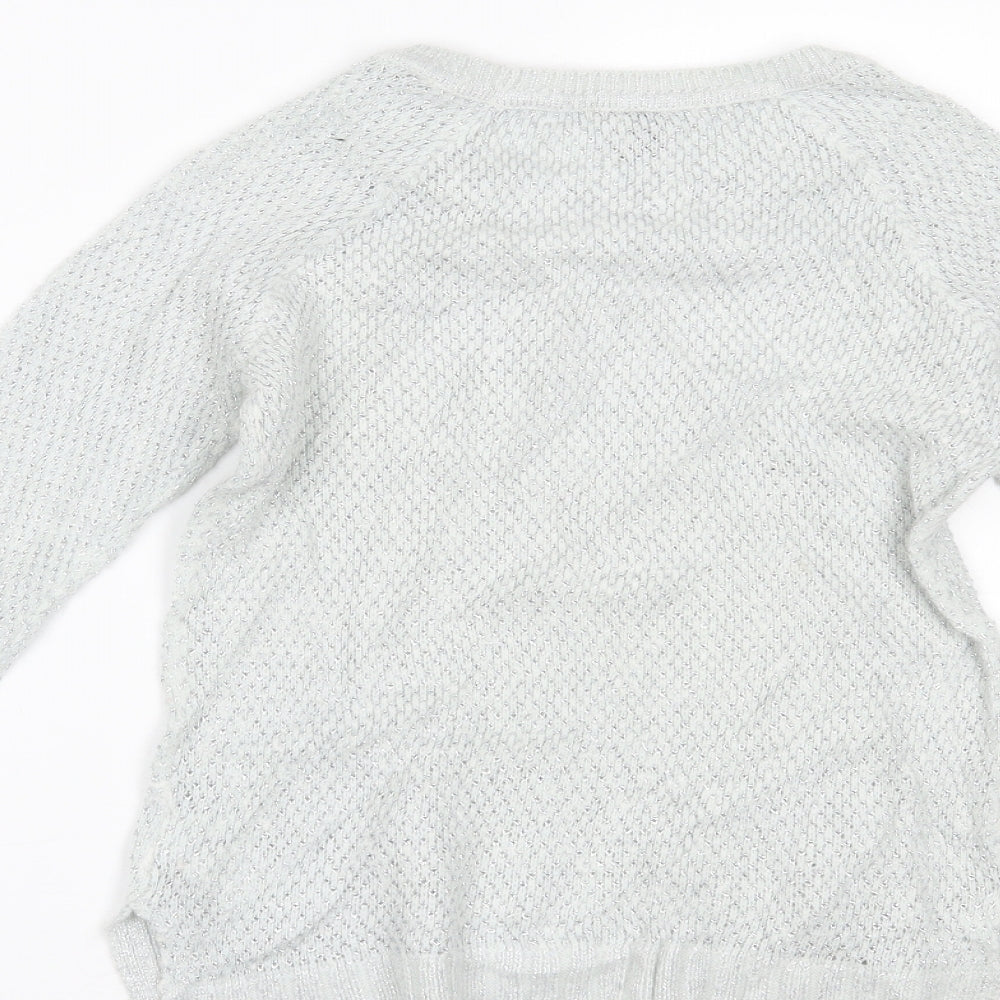 H&M Womens Blue   Basic Blouse Size S