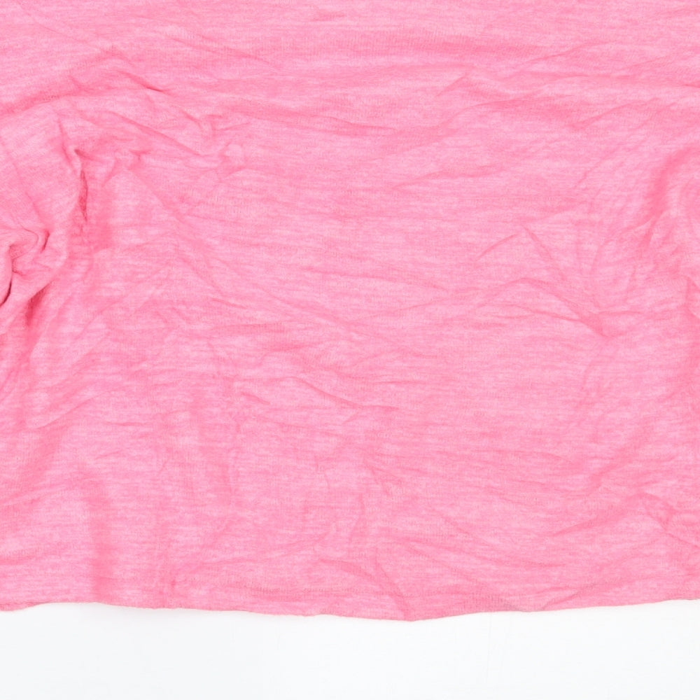 H&M Womens Pink   Pullover Jumper Size S