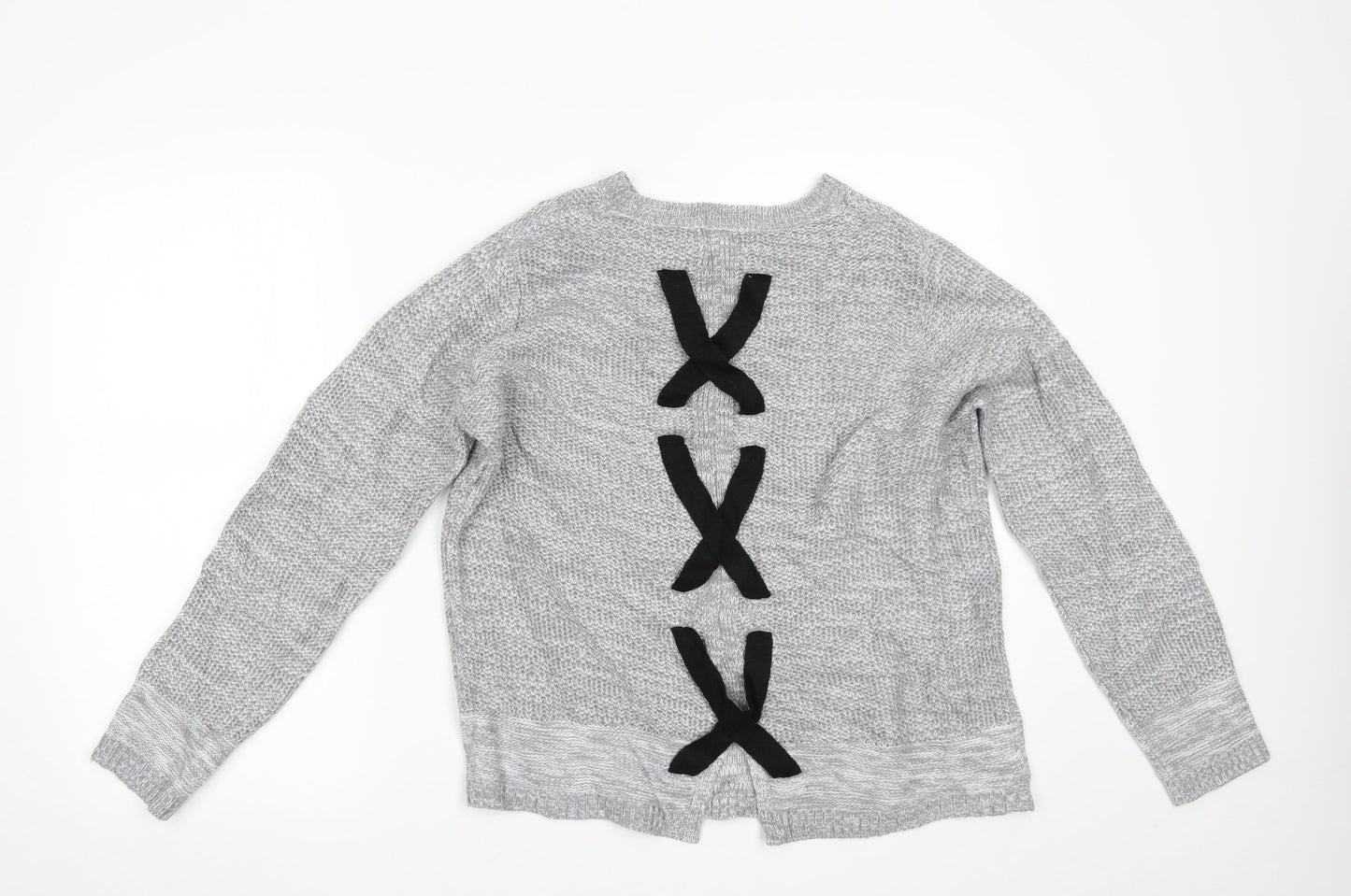 Papaya Womens Grey   Pullover Jumper Size L