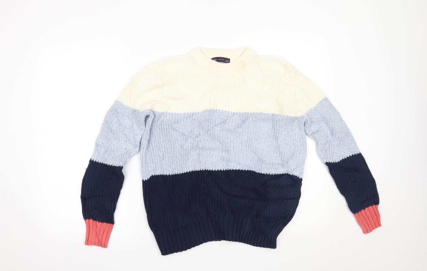 Marks and Spencer Womens Multicoloured   Pullover Jumper Size S