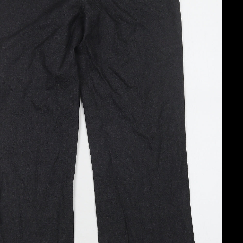 Elegance Womens Grey   Trousers  Size 12 L28 in