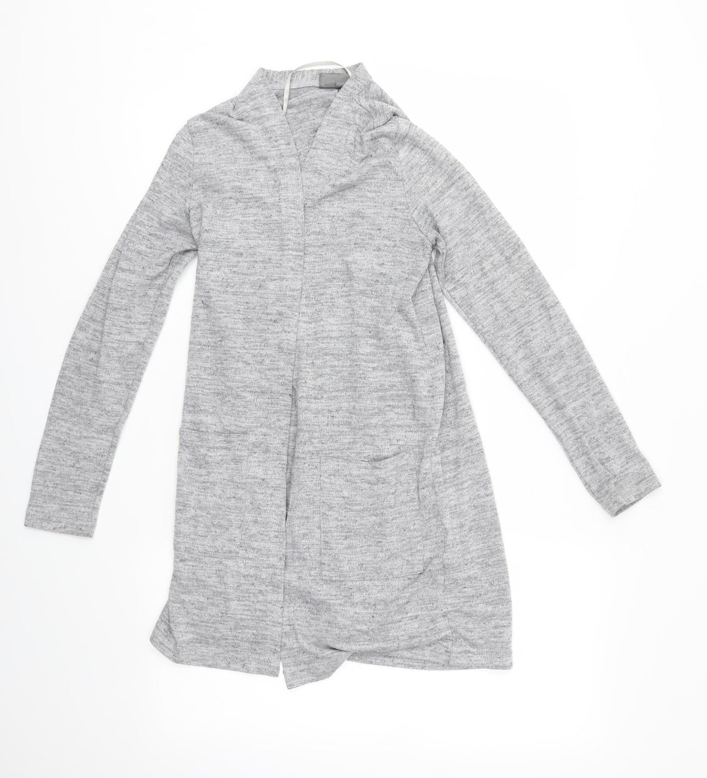 Preworn Womens Grey   Cardigan Jumper Size XS