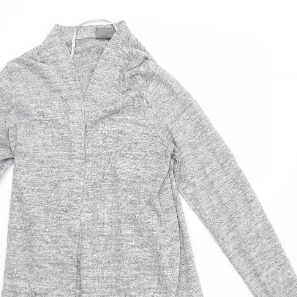Preworn Womens Grey   Cardigan Jumper Size XS