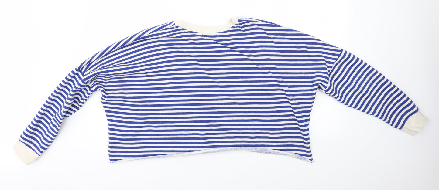 Primark Womens Multicoloured Striped  Pullover Jumper Size 14