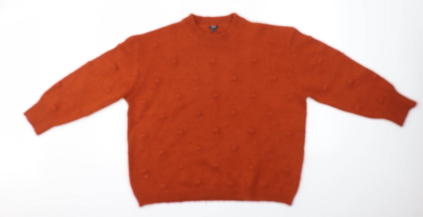 OVS Womens Orange   Pullover Jumper Size L