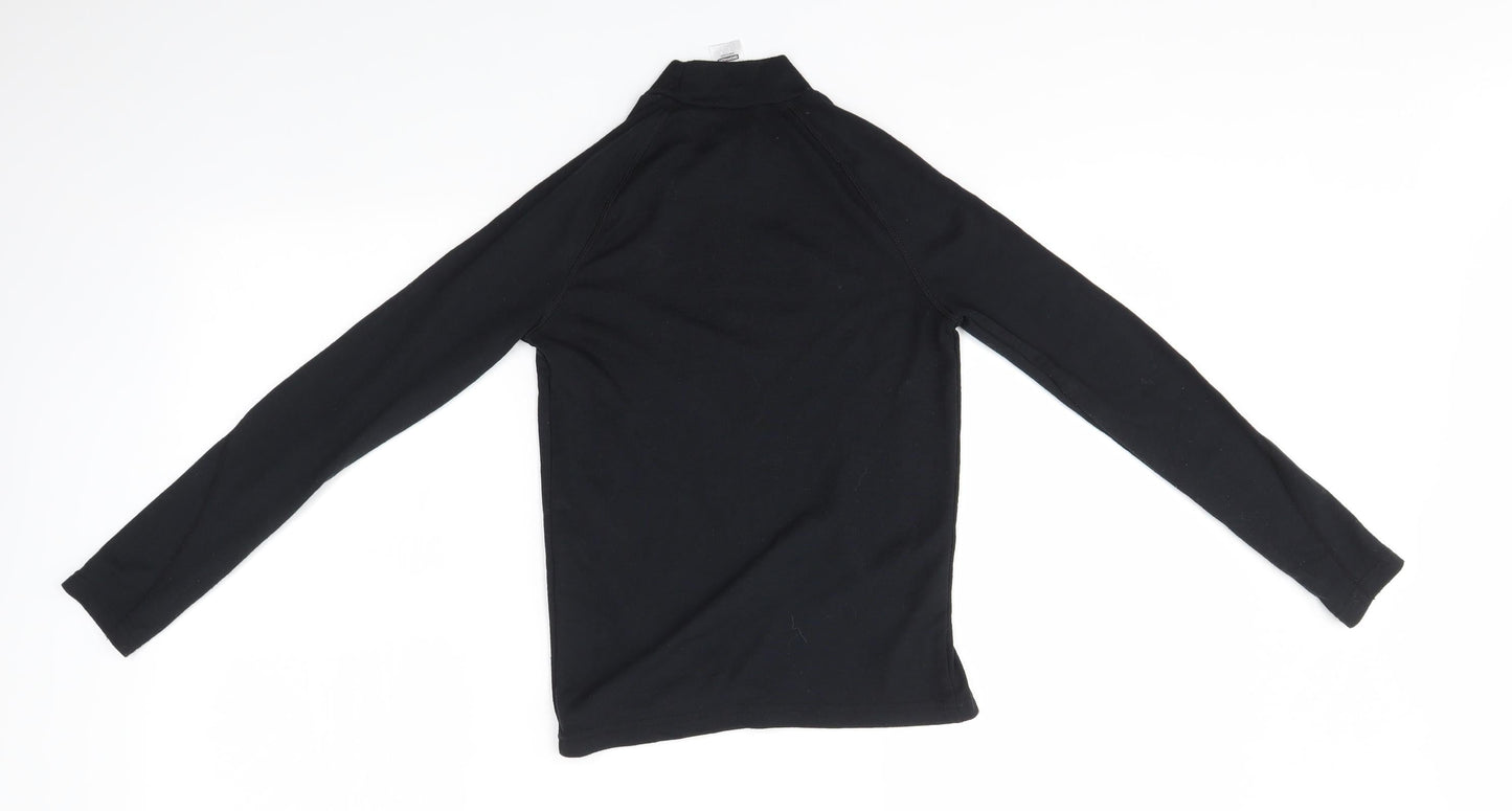 DECATHLON Boys Black   Basic Casual Size 12 Years