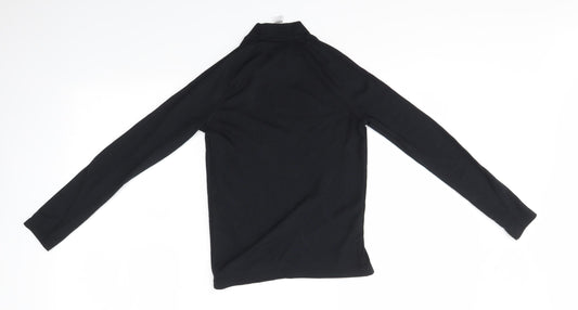 DECATHLON Boys Black   Basic Casual Size 12 Years