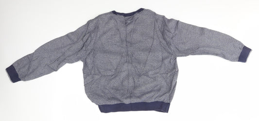 M&S Mens Blue   Pullover Jumper Size L