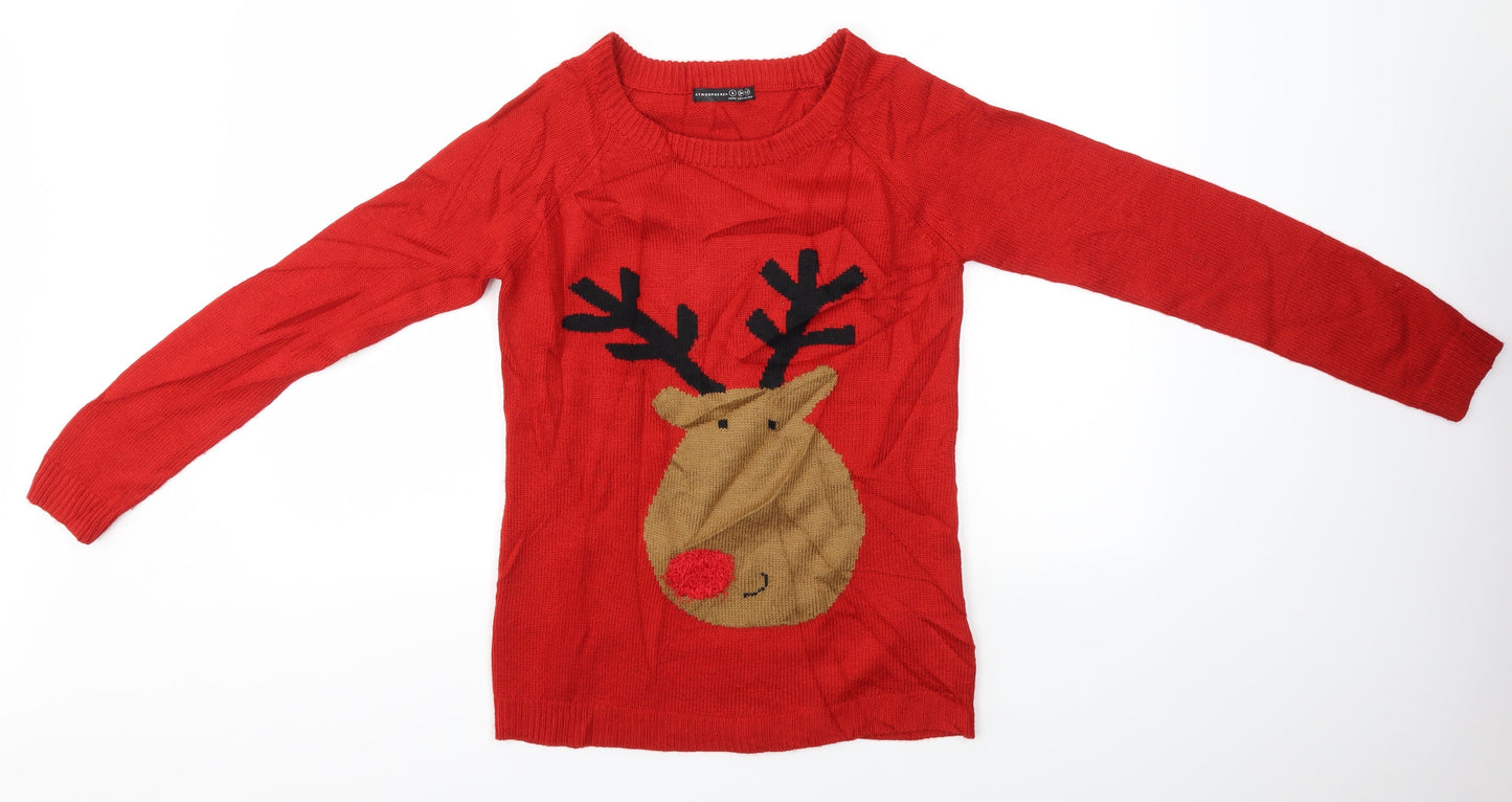 Atmosphere Womens Multicoloured   Pullover Jumper Size 6